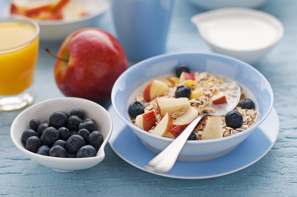 A healthy breakfast like that served at the best memory care living in San Juan Capistrano