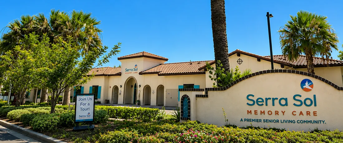 Serra Sol Memory Care | Front of building view